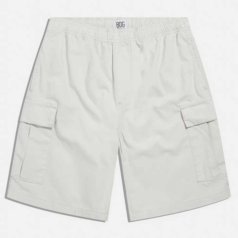 Men’s BDG Ecru Ripstop Cargo Shorts Size XL